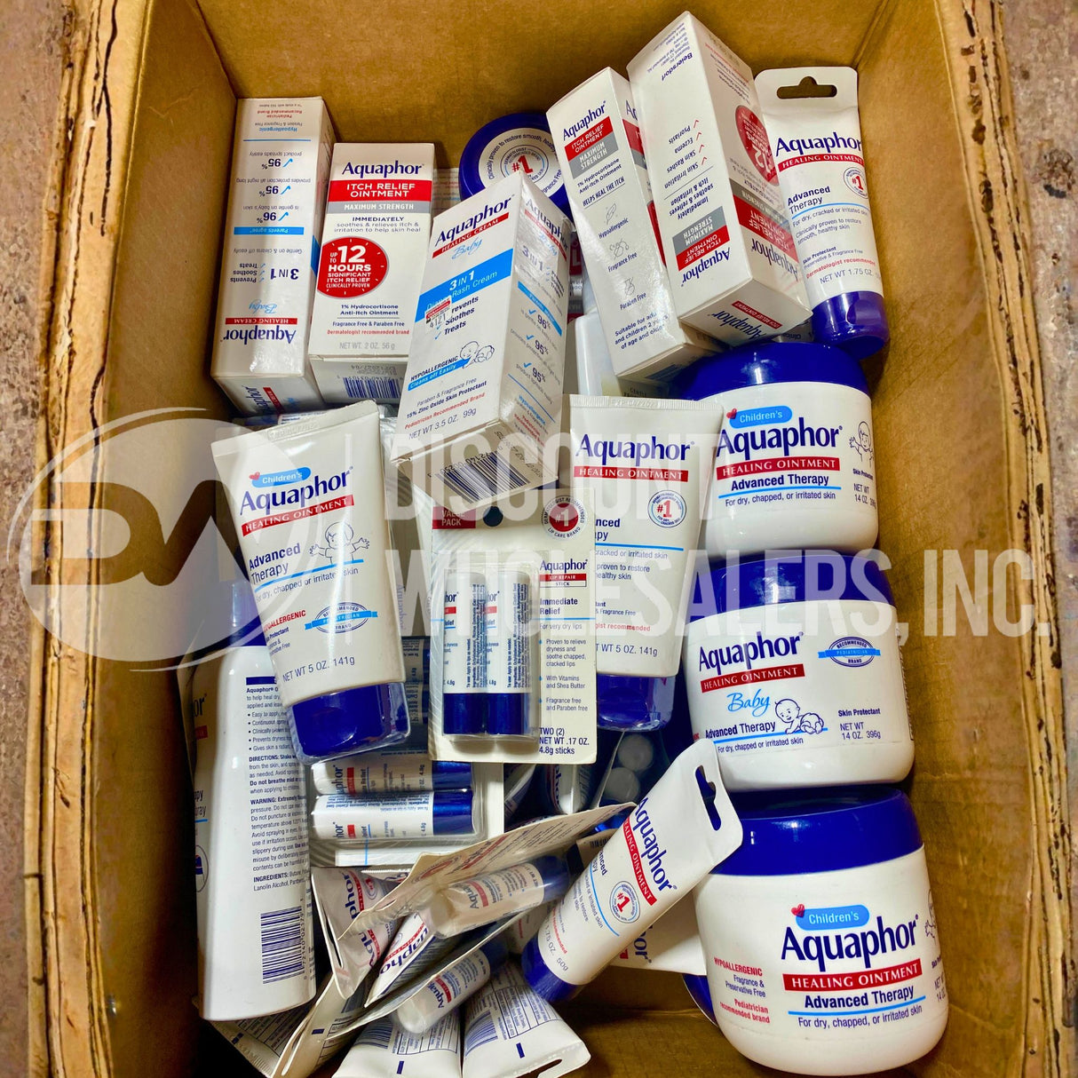 Aquaphor Assorted Different Sizes (100 Pcs Lot)