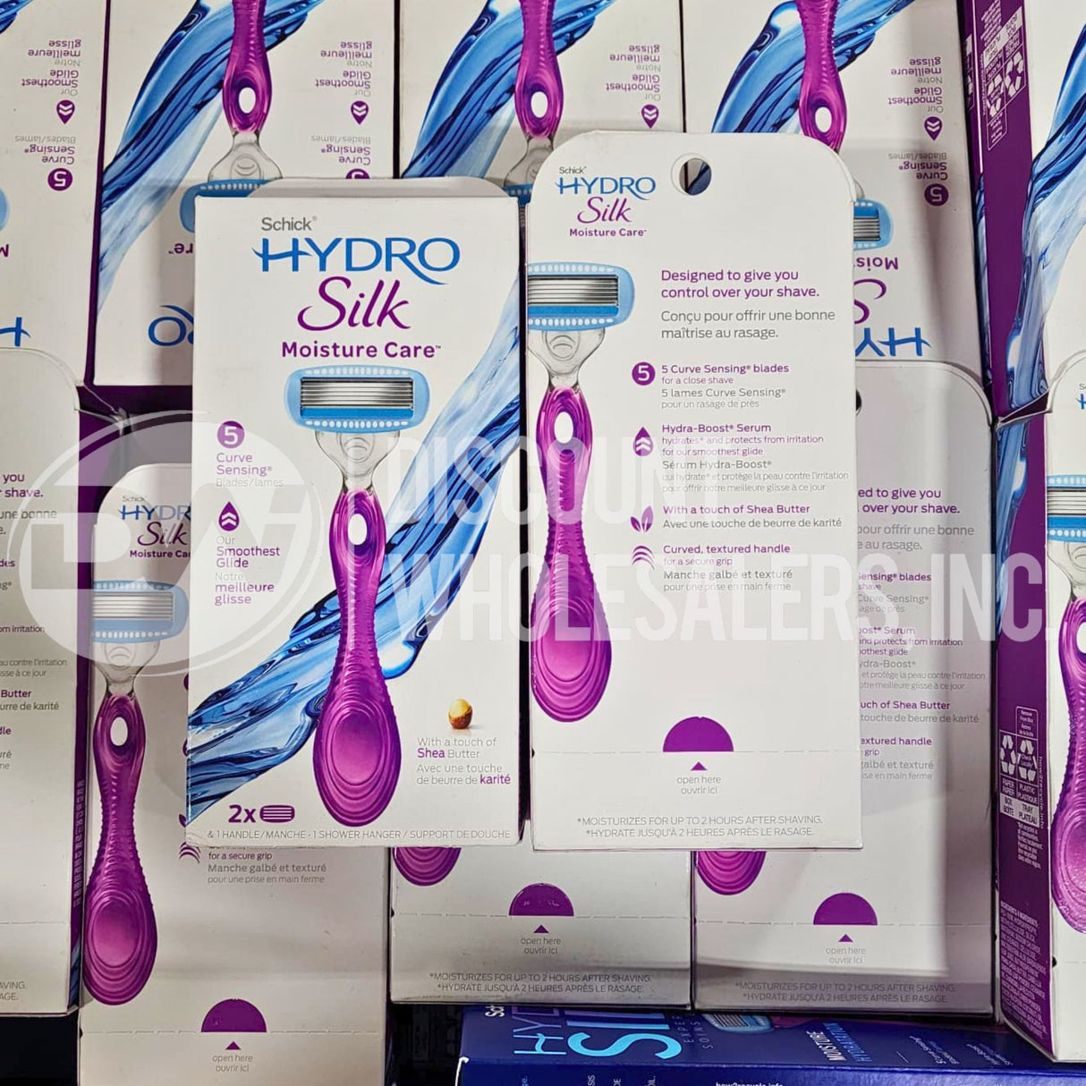 Schick Silk Moisture Care 5 Curve Sensing (250 Pcs Lot)