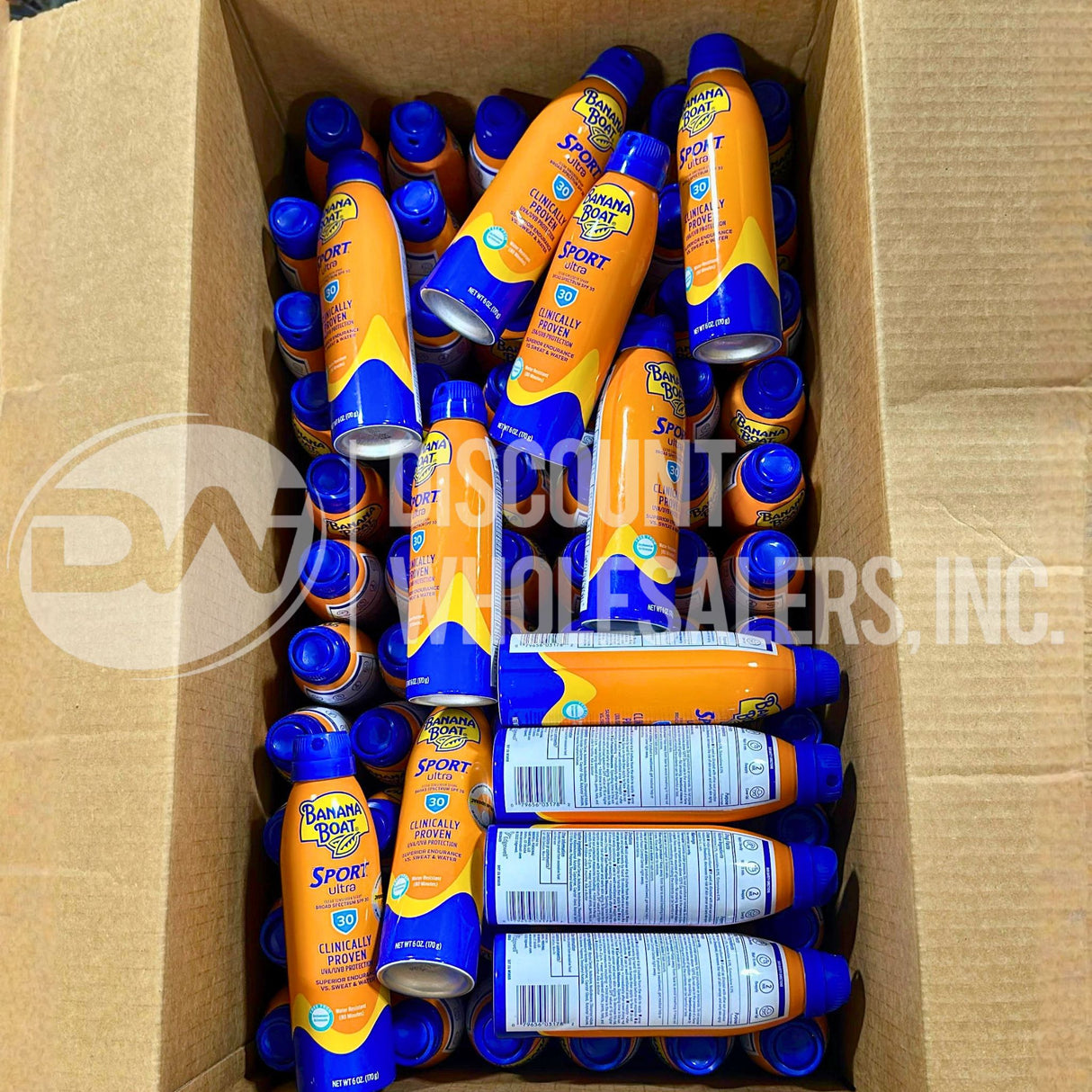 Banana Boat Sport Performance Spray Broad Spectrum Spf 30 6OZ (53 Pcs Lot)