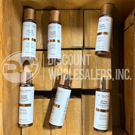 Revolution Skincare Glow Toner 2.5 % Glycolic Acid 6.76 fl. oz. (60 Pcs Lot)