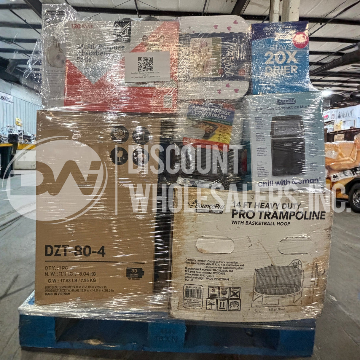 Club Load General Merchandise - (33 Pcs Per Pallet)