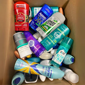 Assorted Different Deodorant Sizes and Scents for Women and Men