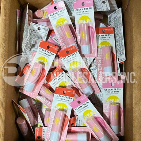 Covergirl Clean Fresh Tinted Lip Balm Assorted SPF 15- 0.14 oz (105 Pcs Lot)