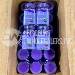 Natrol Sleep & Restore Melatonin Free Gummies Cherry 60 Ct (65 Pcs Lot)
