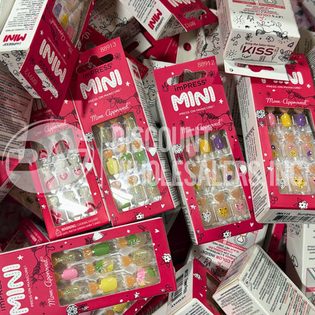 Kiss Impress Mini Assorted Nails and Art Stickers (100 Pcs Lot)