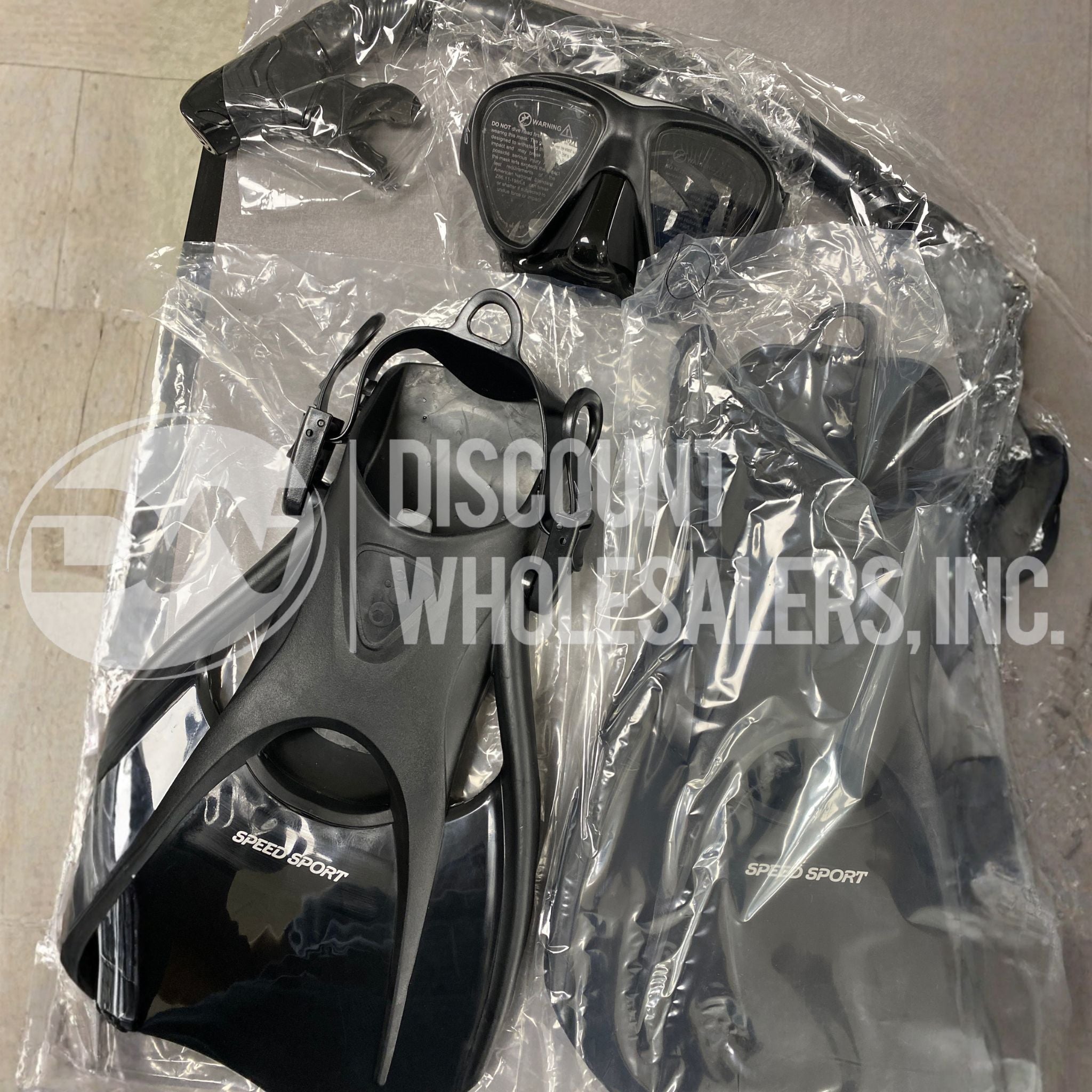 Snorkel Mask + Fins Set  (25 Pallet Per Truck)