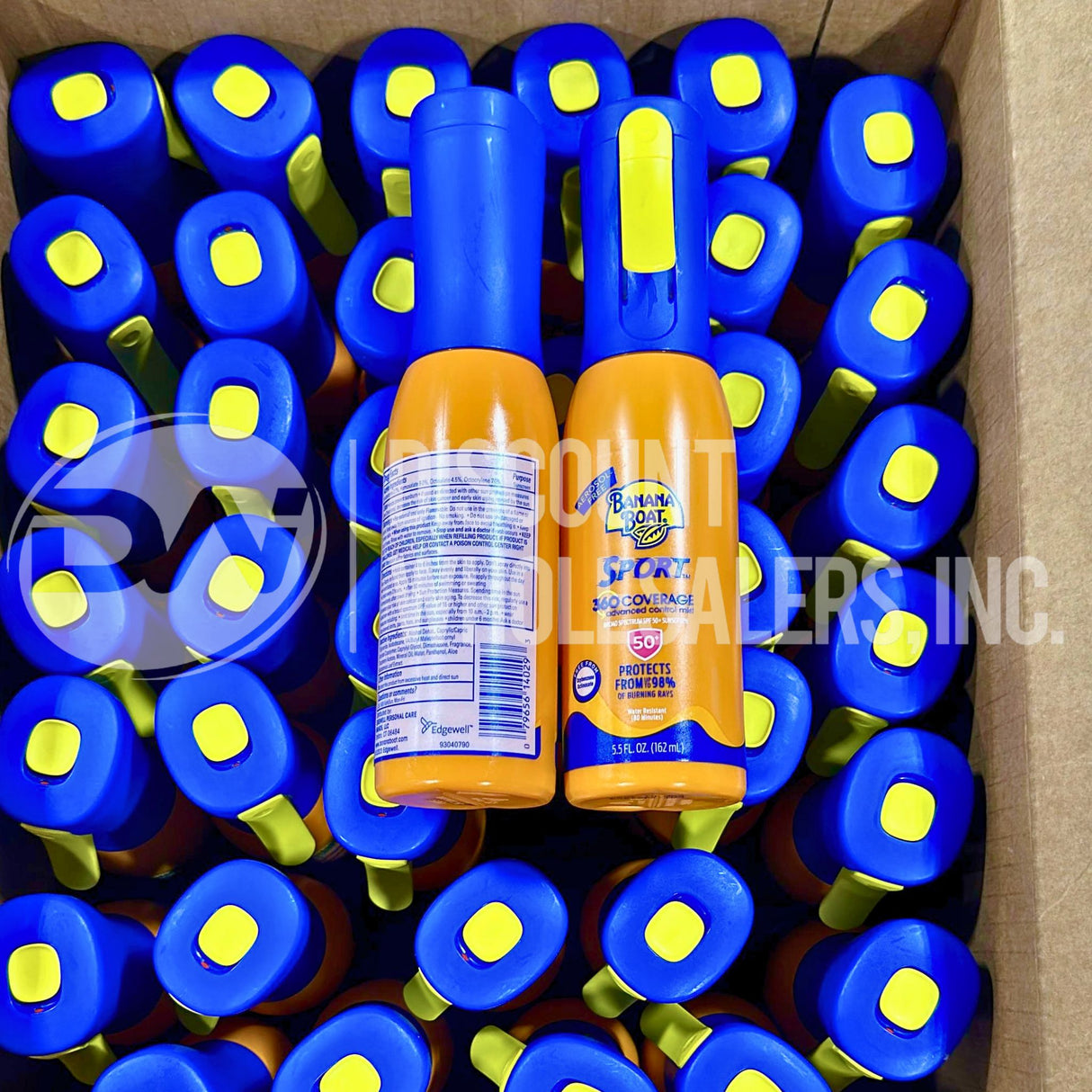 Banana Boat Sport 360 Advanced Mist Sunscreen Sprayer SPF50 5.5oz (100 Pcs Lot)