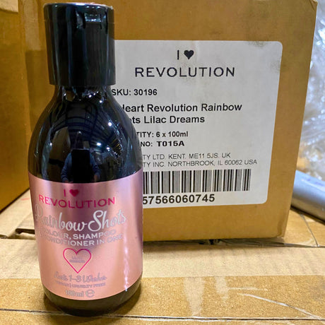 Revolution Rainbow Shots Colour, Shampoo & Conditioner in One 100ml (42 Pcs Lot)