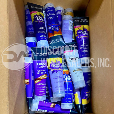 John Frieda Assorted Shampoo and Conditioner 8.3 Fl. Oz. #05 (50 Pcs Lot)