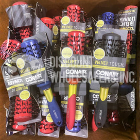 Conair Velvet Touch Smooth & Shine Vented for Fast Drying #1 Hairbrush (60 Pcs Lot)