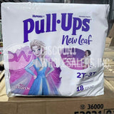 Huggies Pull-Ups New Leaf 2t-3t 16-34 lbs, 18 Count (240 Pcs Per Pallet)