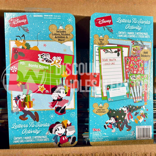 Disney Letters to Santa Activity 3+ (50 Pcs Lot)