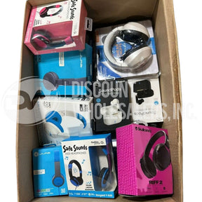 Headphones Mix Different Sizes And Brands (55 Pcs Lot)