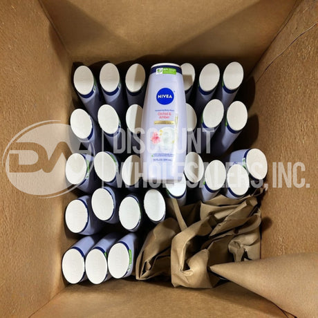 NIVEA Delicate Orchid and Amber Body Wash with Nourishing Serum, 20 Fl Oz (130 Pcs Lot)