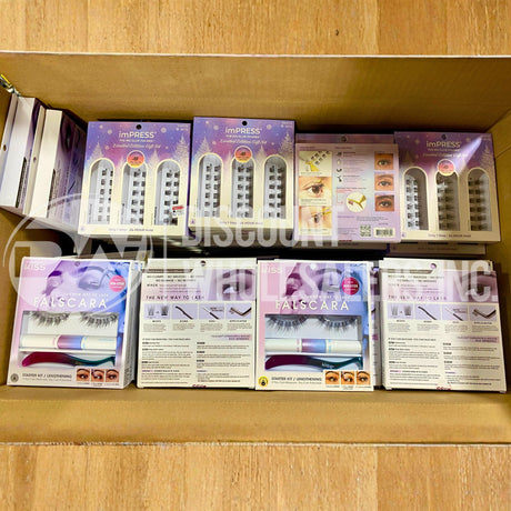 Kiss Impress Limited Edition Gift Sets Falscaras Mix (100 Pcs Lot)