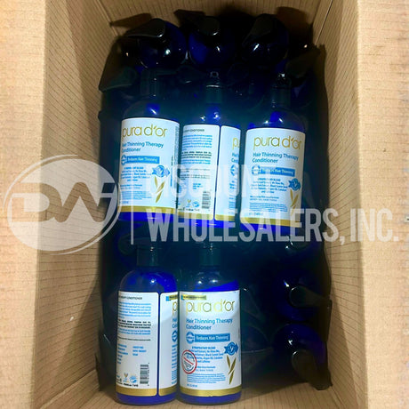 alt
Pura D’OR Acondicionador terapéutico para el debilitamiento del cabello 16oz Biotin Blend 90% 16 FL (Lote de 64 piezas)