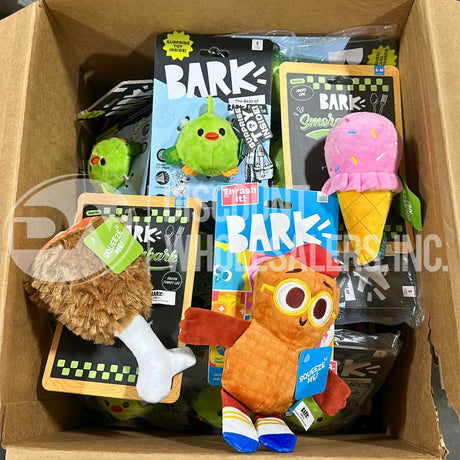 Bark Assorted Dog Toys (46 Pcs Lot)