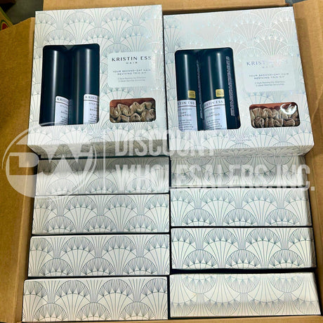 Kristin Ess Style Reviving Dry Shampoo Trio Kit - 2 Sprays + 3 Scrunchies (66 Pcs Lot)