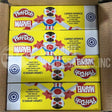 Play-Doh Marvel Captain America Moto-Slicer Action Bike Bendy Figure (48 Pcs Lot)