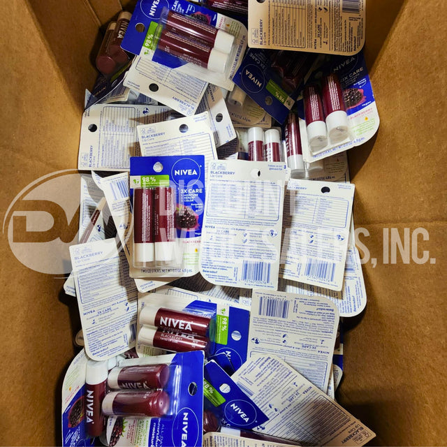 Nivea Blackberry Lip Care Tinted Lip Balm, 0.17 Oz (90 Pcs Lot)