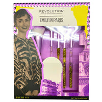 Thumbnail for Revolution Emily In Paris 5pc Brush Set Purple With Gold Glitter 