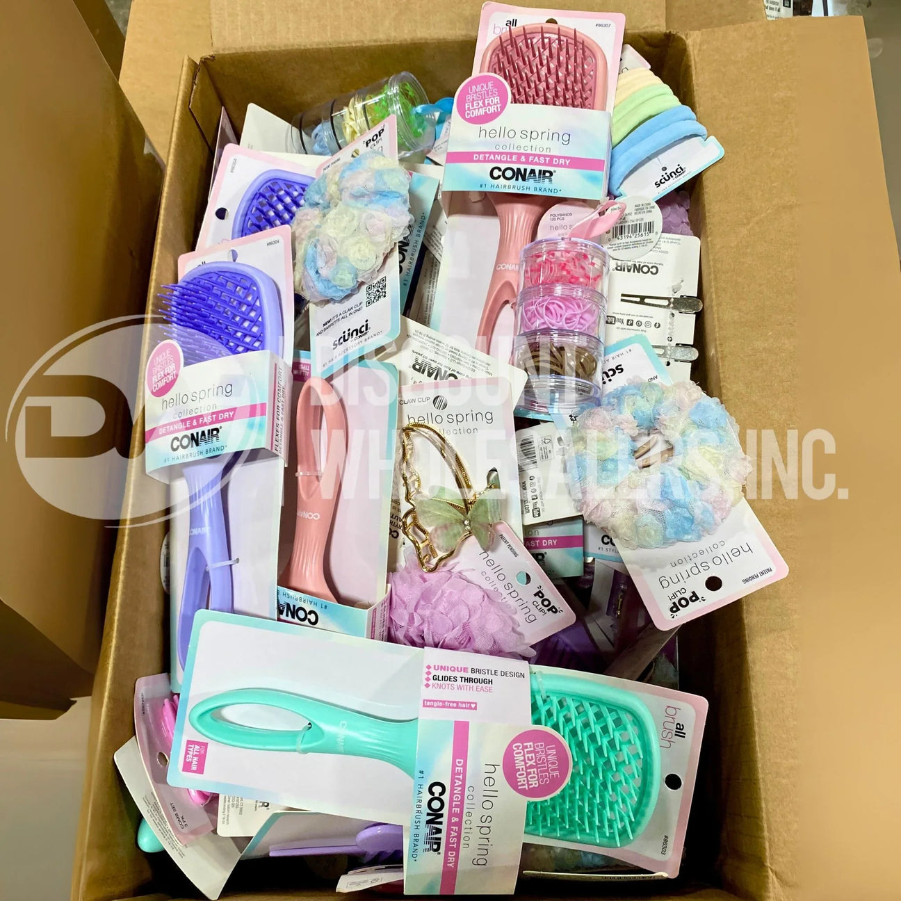 Conair and Scunci Assorted Hair Accessories (125 Pcs Lot)