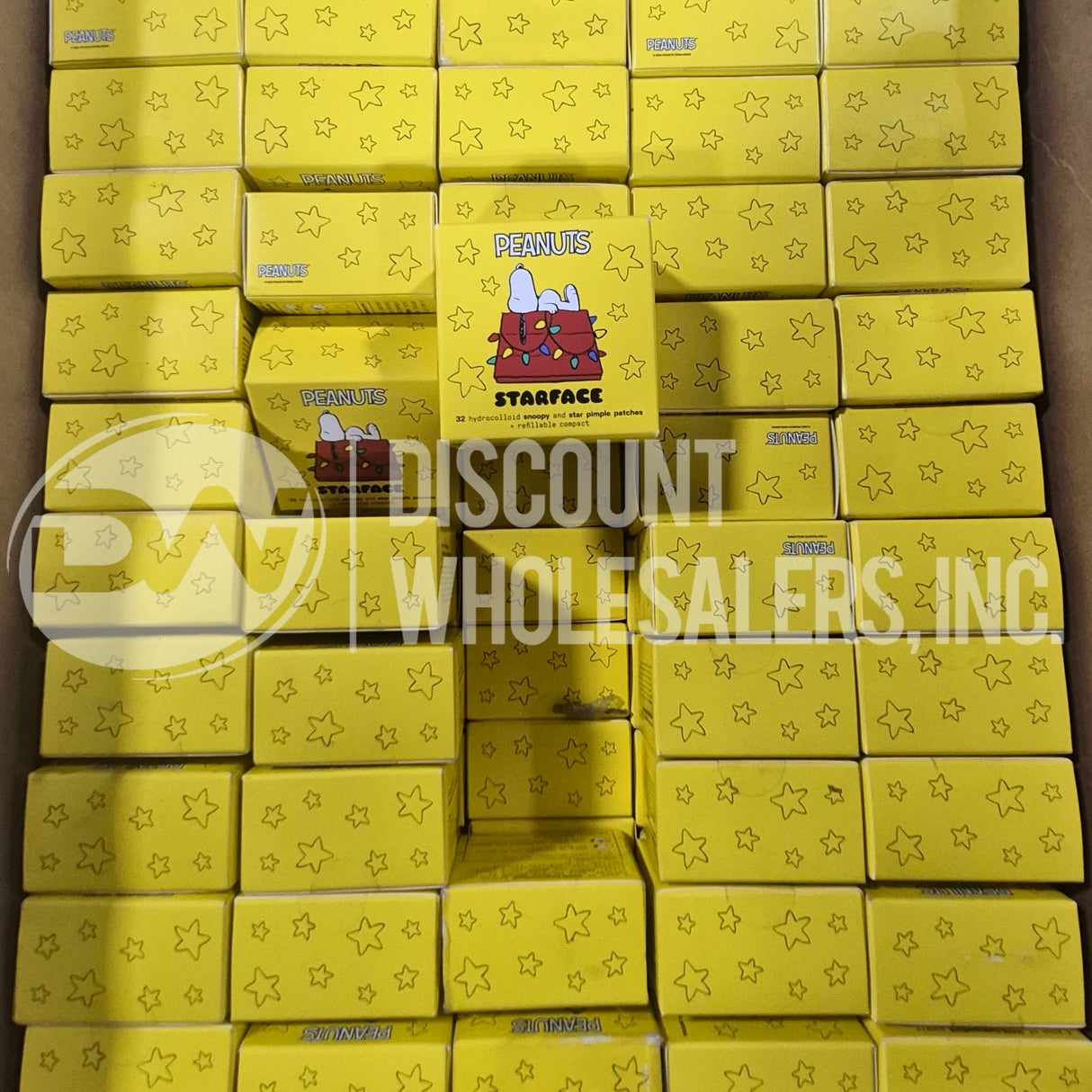 Starface Peanuts 32 Hydrocolloid Snoopy And Star Pimple Patches (150 Pcs Lot)