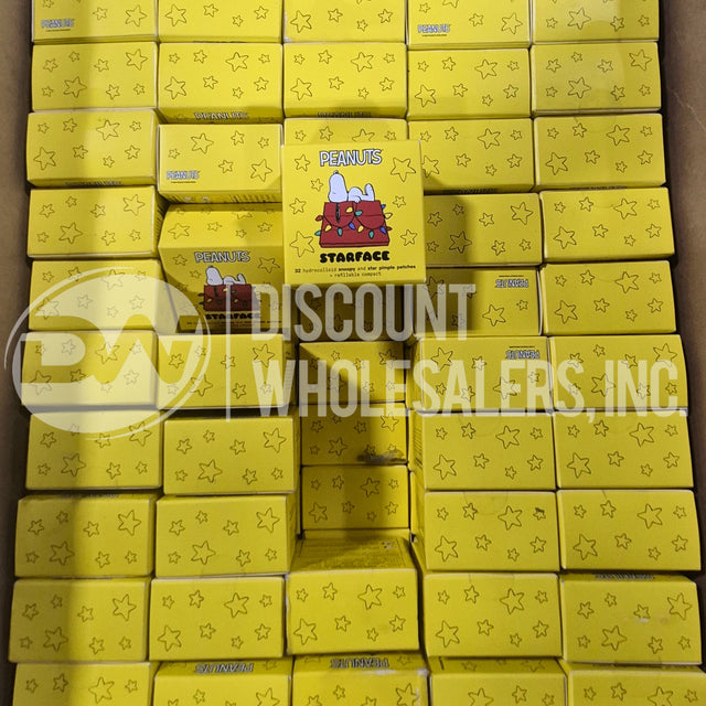 Starface Peanuts 32 Hydrocolloid Snoopy And Star Pimple Patches (150 Pcs Lot)
