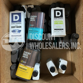 Men's Grooming Products Mix Different Sizes And Brands (105 Pcs Lot)