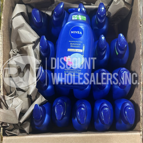 Nivea Nourishing Body Wash Serum Botanical Blossom 30 fl oz (80 Pcs Lot)