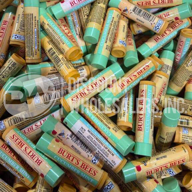 Burt's Bees Cucumber Mint Moisturizing Lip Balm (100 Pcs Lot)