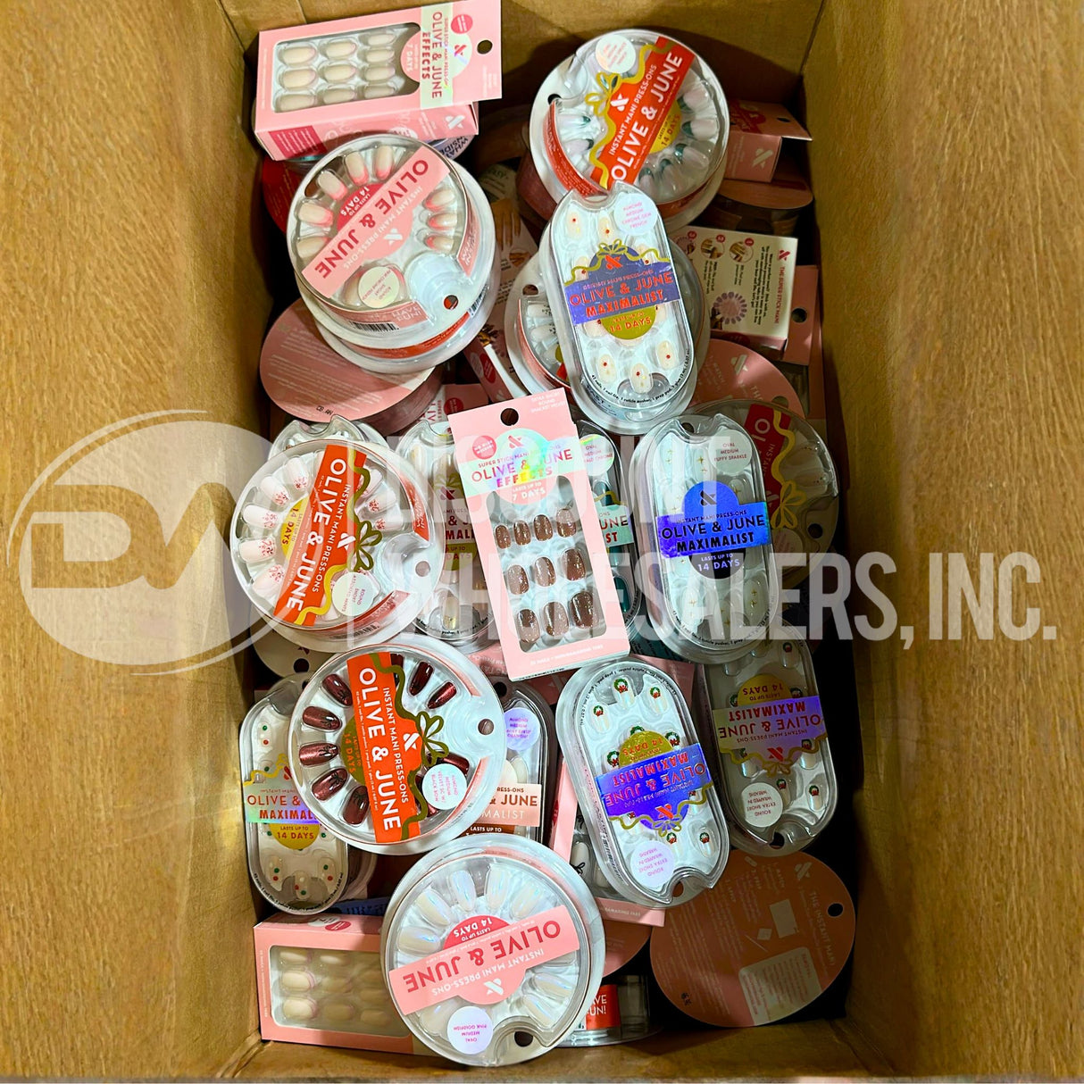 Olive & June The Instant Mani Press-On Nails Assorted Different Sizes (350 Pcs Lot)