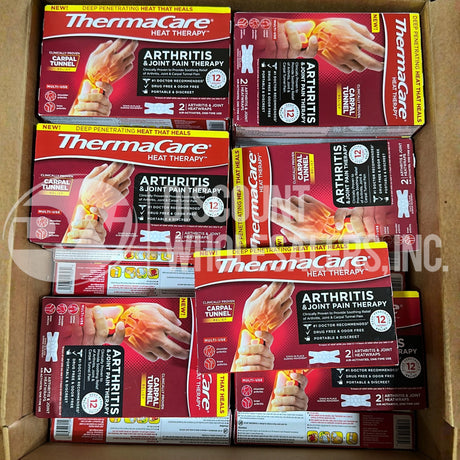 ThermaCare Arthritis Heat Wraps - Targeted Joint Pain Relief for Hands (80 Pcs Lot)