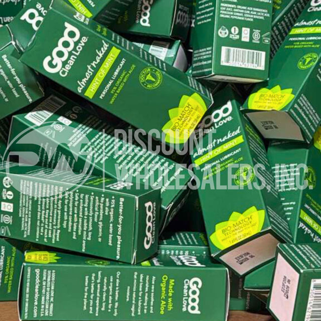 Good Clean Love Almost Naked Hint of Mint Personal Lubricant (90 Pcs Lot)