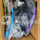 Snorkeling Mix- May Include Full Sets, Combos or Individual Pieces Assorted Colors (500 Pcs Per Pallet)