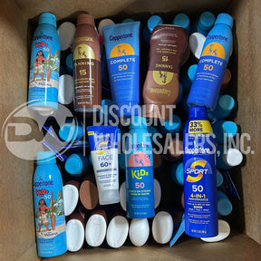Coppertone Assorted Different Sizes (80 Pcs Lot)