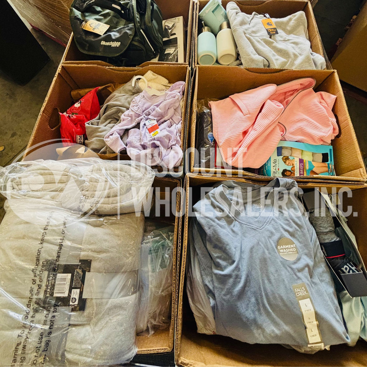 ASST APPAREL (435 Pcs Per Pallet)