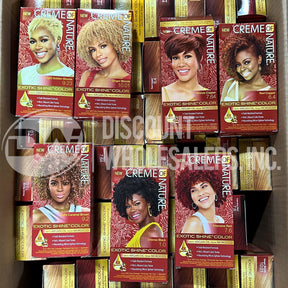 Creme Of Nature Exotic Shine Color With Argan Oil Mix (104 Pcs Lot)