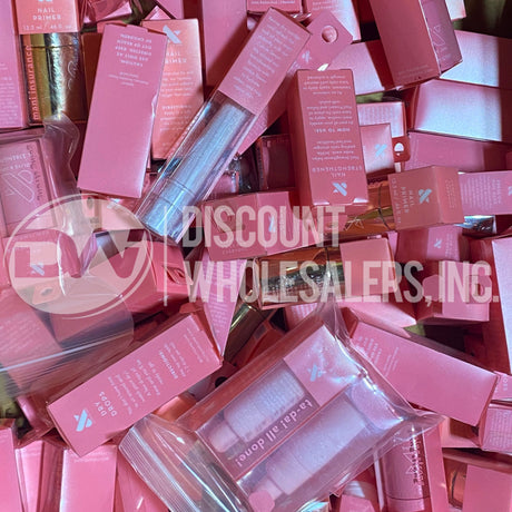 Olive & June Assorted Nail Primer, Dry Drops, Cuticle Remover, Strengthener, and More (120 Pcs Lot)