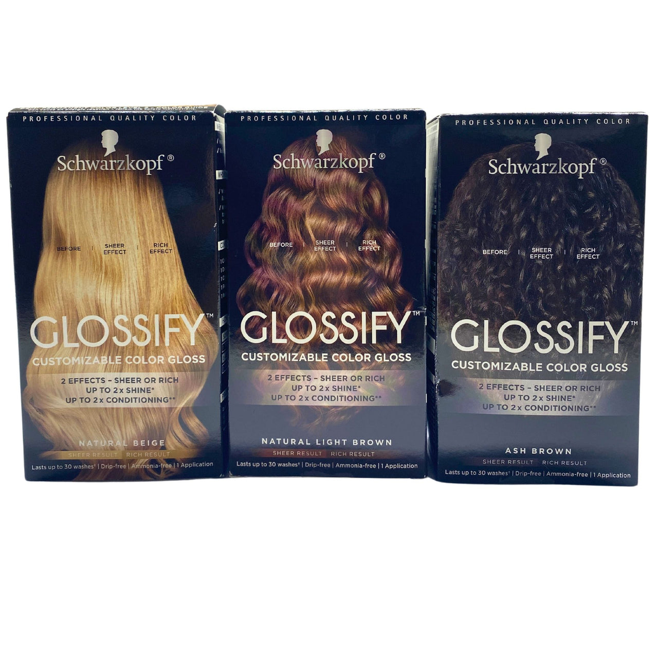 Schwarzkopf Glossify Customizable Color Gloss 2 Effects 