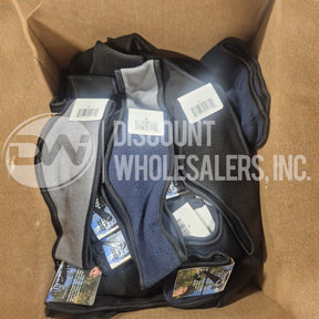 Rugged Frontier Fleece Headwrap Black Blue - One Size Different Shades (100 Pcs lot)