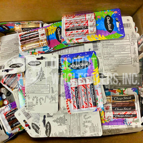 Chapstick Holiday Sugar Cookie and Candy Cane Assorted (600 Pcs Lot)