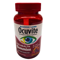 Thumbnail for Bausch + Lomb Ocuvite Eye Vitamin 7 Mineral Supplement Eye Health Gummies 