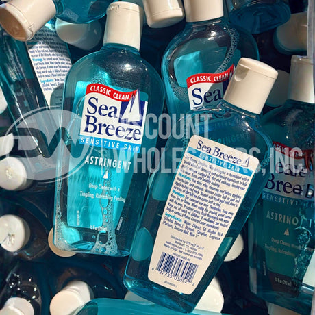 Sea Breeze Classic Clean Sensitive Skin Astringent 10 fl. oz. (60 Pcs Lot)