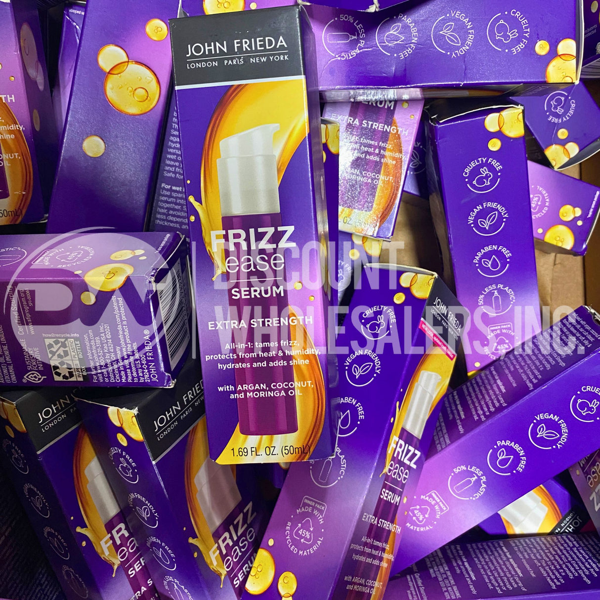 John Frieda Frizz Ease Serum Extra Strength All-in-1 1.69 Fl Oz (80 Pcs Lot)