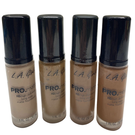 L.A. Colors Pro Matte HD High Definition Long Wear Matte Foundation 1 fl Oz