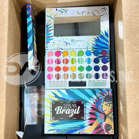 BH Cosmetics Eyeshadow Palette Take Me Back To Brazil 35 Color 1.23 Oz (198 Pcs Lot)