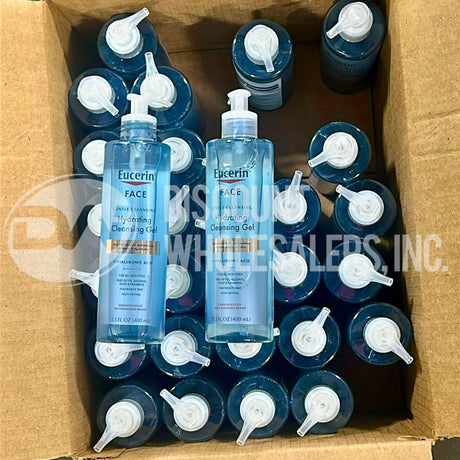 Eucerin Face Gentle Hydrating Cleansing Gel, 13.5 Fl. Oz (86 Pcs Lot)