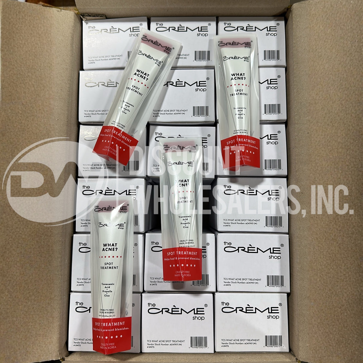 The Creme Shop What Acne Spot Treatment - Tranexamic Acid - 1.01 oz (80 Pcs Lot)
