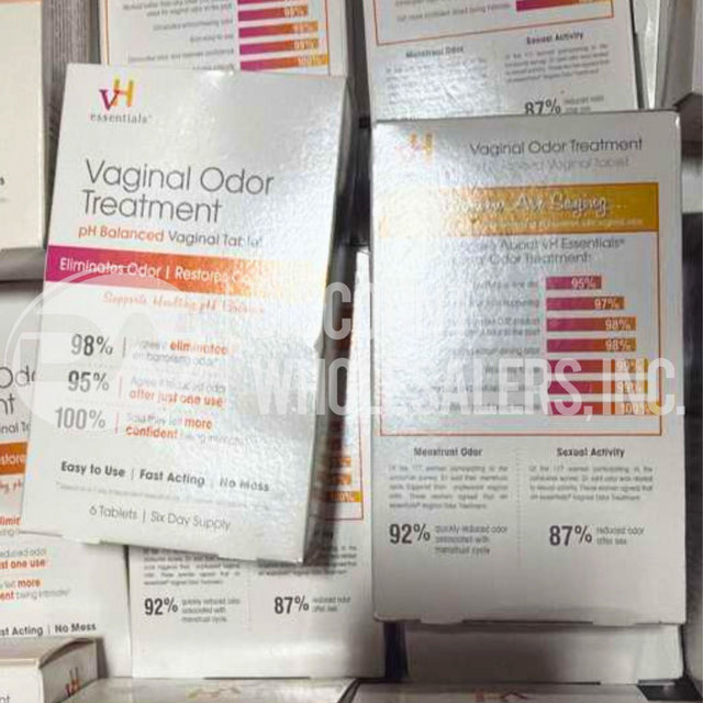 VH Essentials Vaginal Odor Treatment Ph Balanced Tablets (50 Pcs Lot)